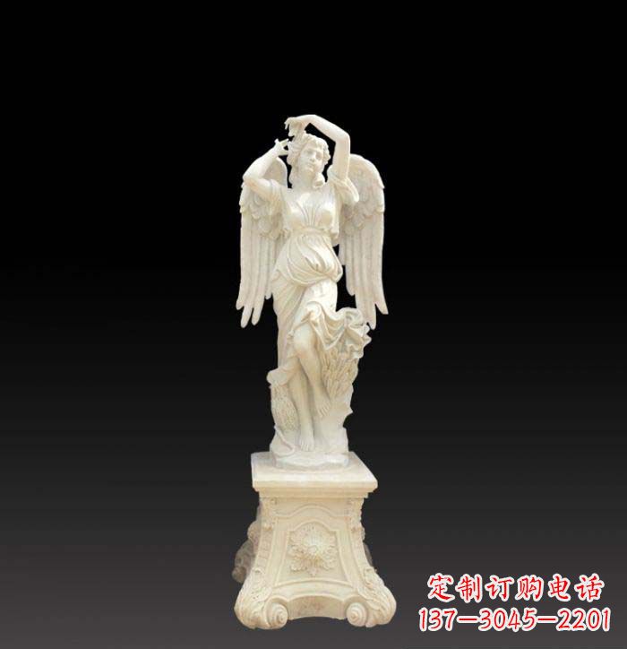 福建天使石雕摆件，为您提供典雅之美