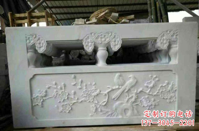 福建精美汉白玉浮雕栏板雕塑