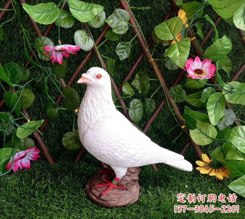 福建定制雕塑,让和平鸽飞向每一个家庭