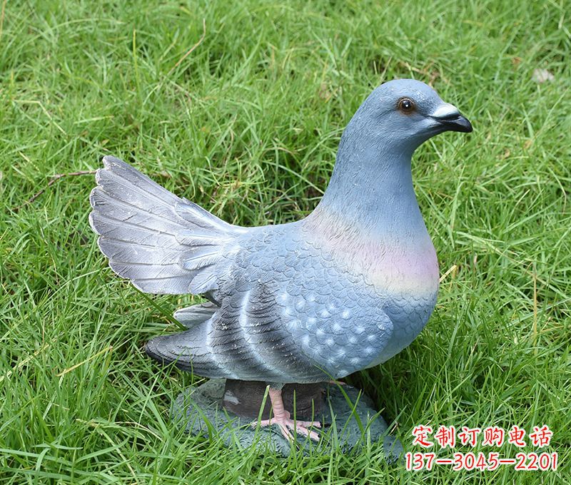 福建和平鸽雕塑