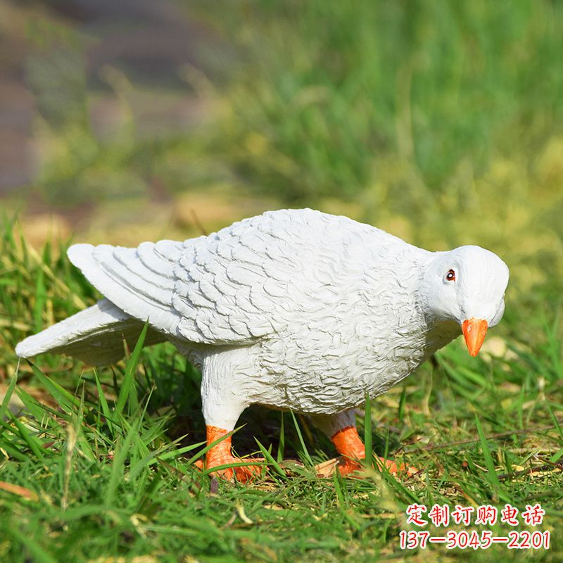 福建中领雕塑:传递和平与爱的和平鸽雕塑