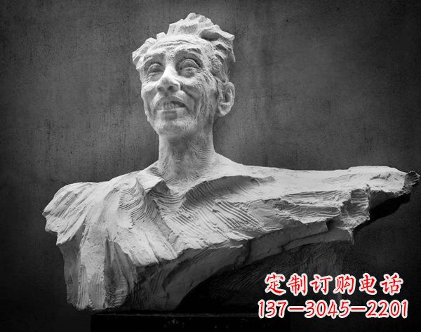 福建贺绿汀石雕头像——致敬中国当代音乐传奇