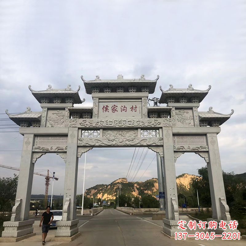 福建精美牌坊雕塑让您的品牌更加出彩