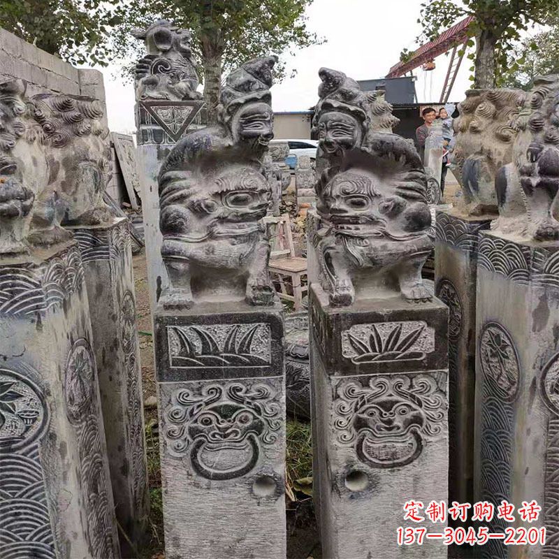福建中领雕塑——历久弥新的拴马桩雕塑