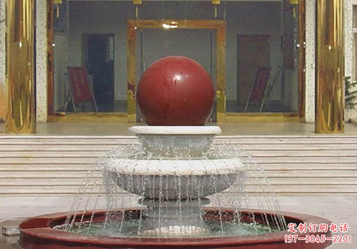 福建拥有家庭幸福的葫芦风水球雕塑