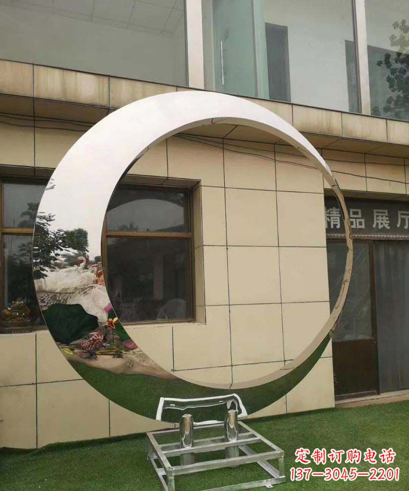 福建完美的不锈钢圆环雕塑