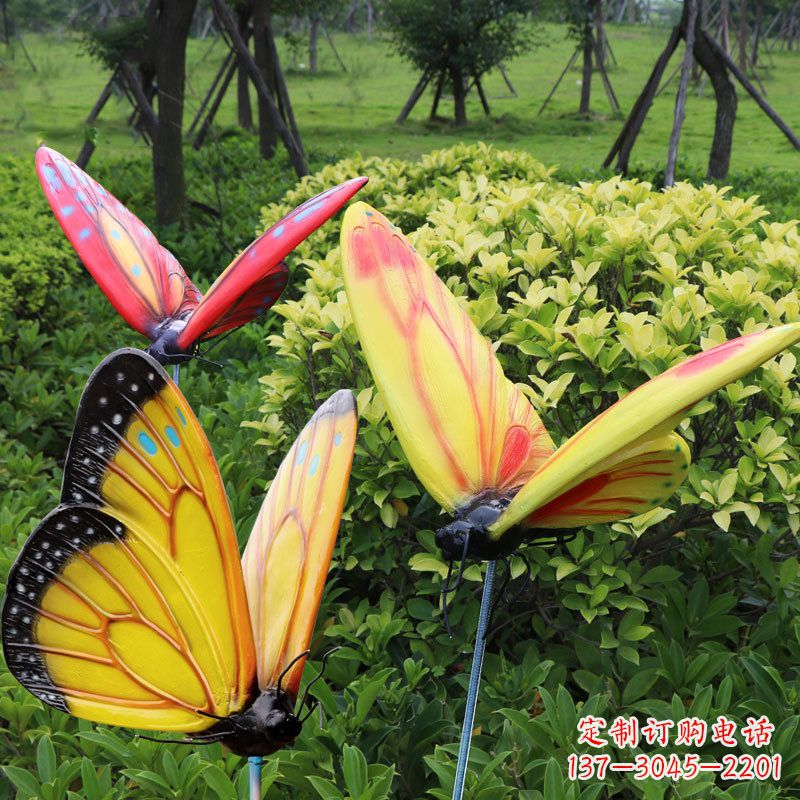 福建来自中领雕塑的时尚与自然完美结合的蝴蝶雕塑