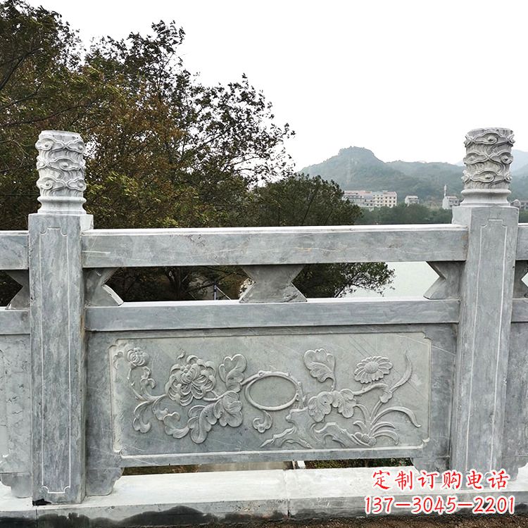 福建花岗岩石雕栏板,美轮美奂