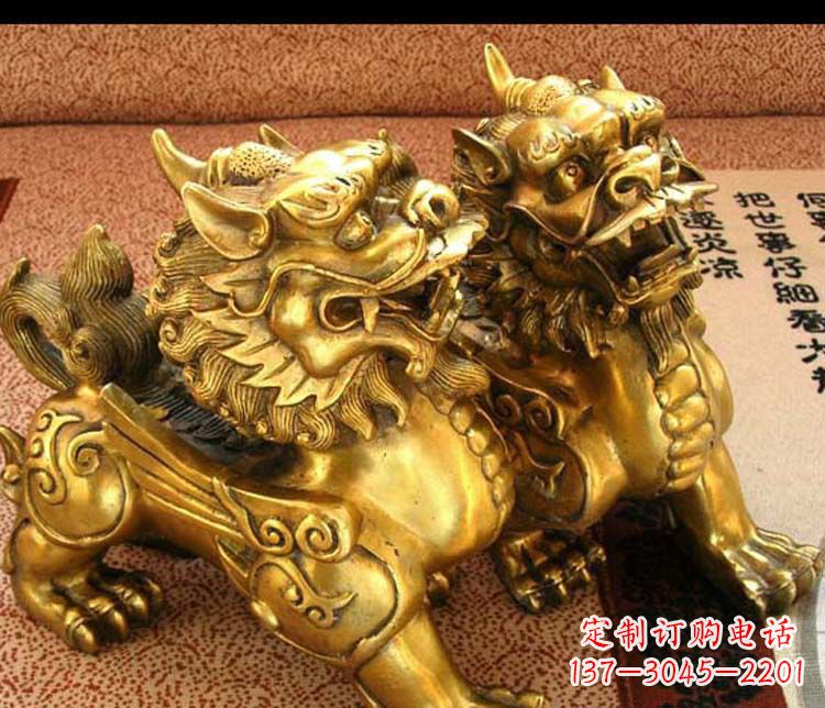 福建超级定制麒麟雕塑,尊享贵族尊贵