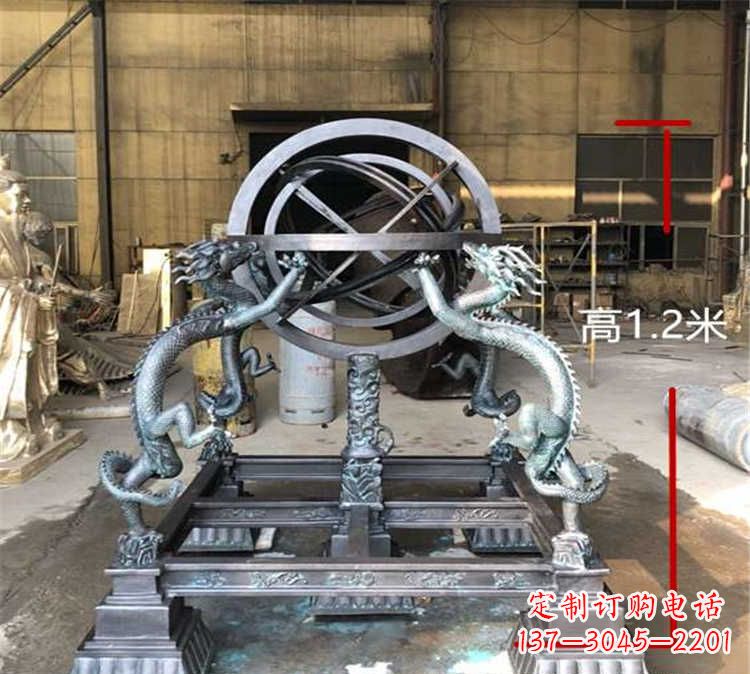 福建浑天仪古代仪器校园景观雕塑