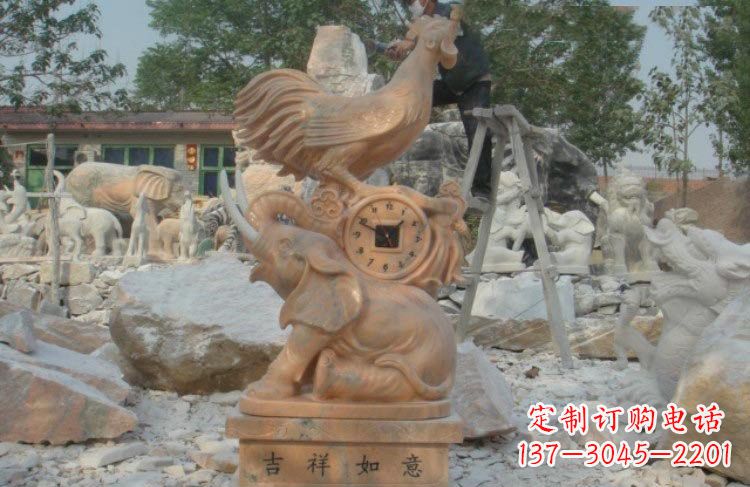 福建精美的公鸡石雕,带您回到传统