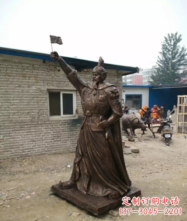 福建 大中领雕塑专业打造精美的将军系列铜雕…