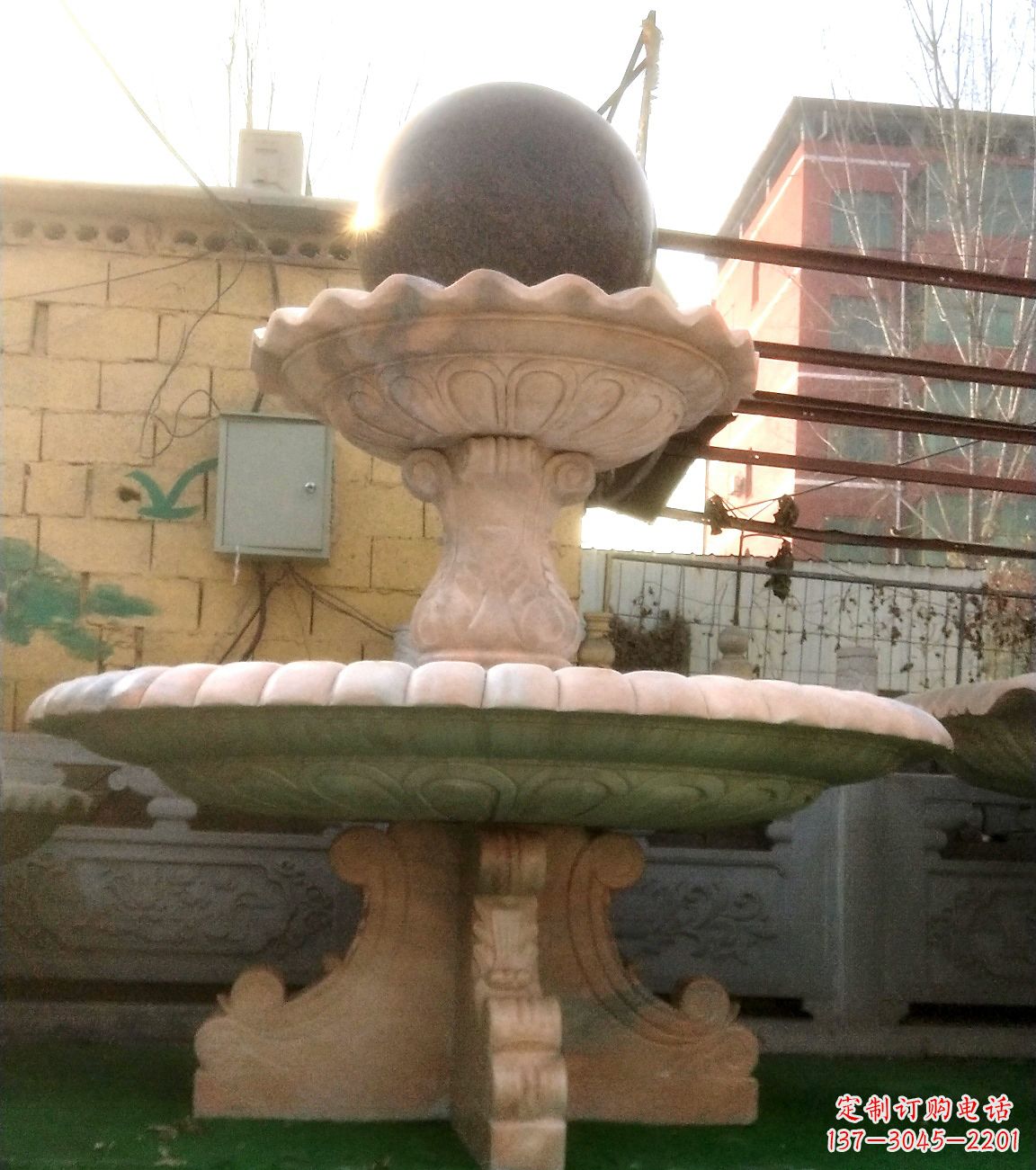 福建中领雕塑的风水球雕塑是一种独特的雕塑,其…