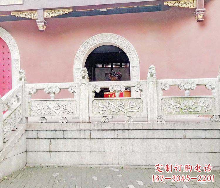 福建中领雕塑:大理石栏板雕塑