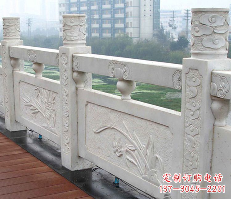 福建精巧雕刻,优质大理石栏板石雕