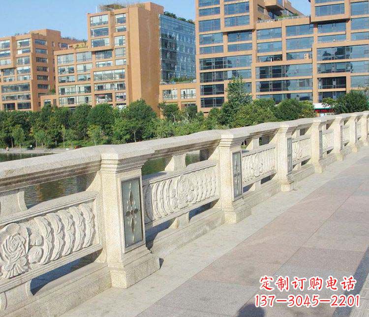 福建高雅大气的大理石栏板石雕