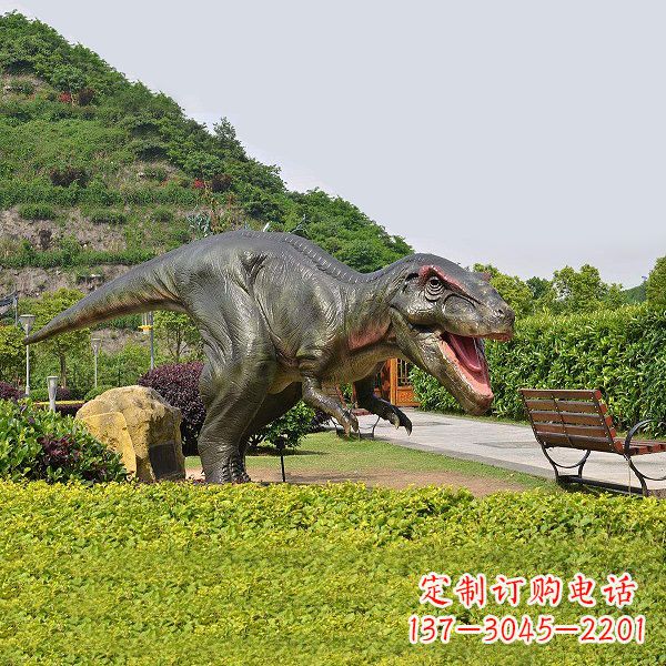 福建精美玻璃钢制霸王龙雕塑