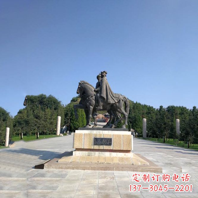 福建王昭君雕塑,象征传承君臣之义