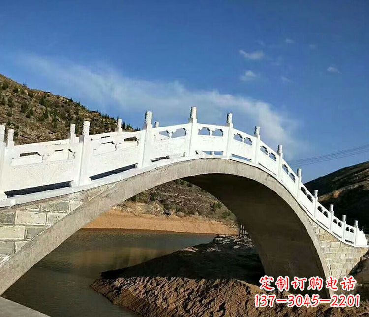 福建卓越之作:汉白玉拱桥雕塑