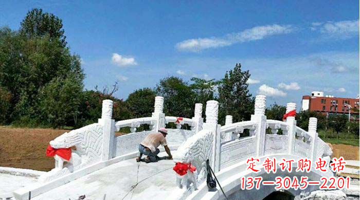 福建标题:领雕塑——最具艺术魅力的汉白玉石雕拱桥