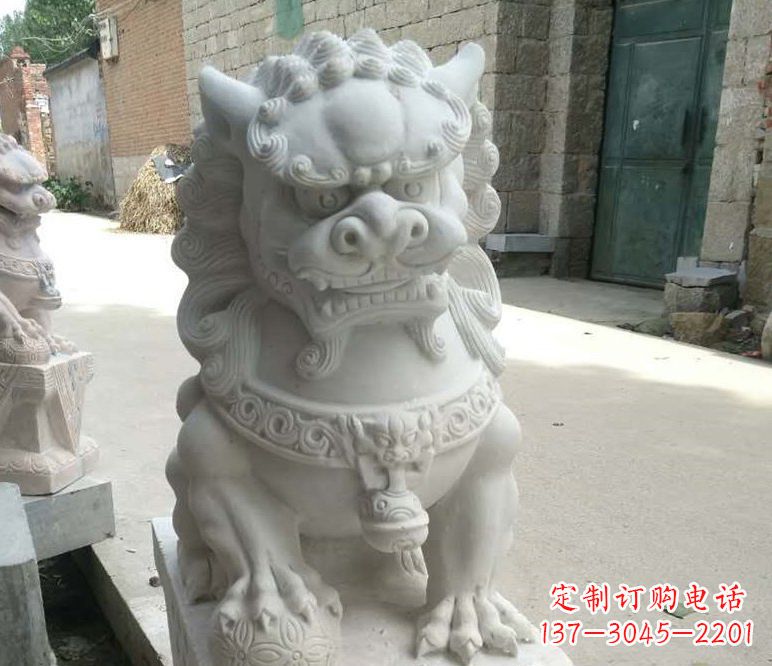 福建南方石雕龙狮子——浓烈的中国风雕塑