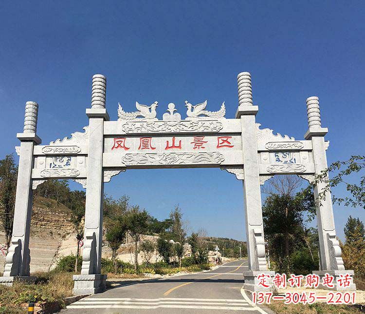 福建中领雕塑:高质量牌坊石雕