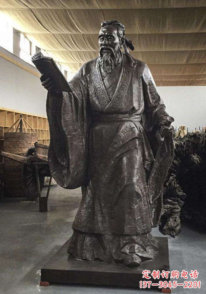 福建孔子雕塑头像