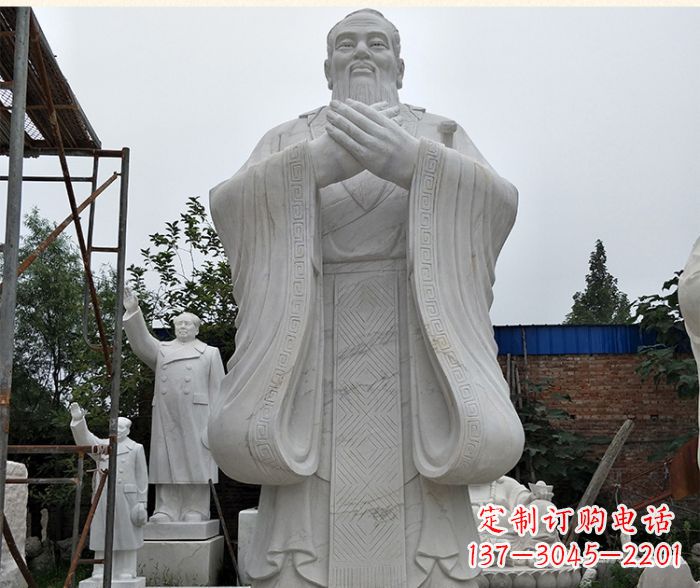 福建孔子古代名人石雕 (5)