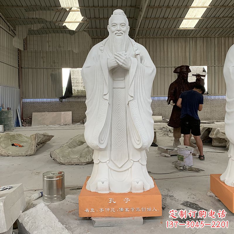 福建孔子石雕，传承智慧与文化