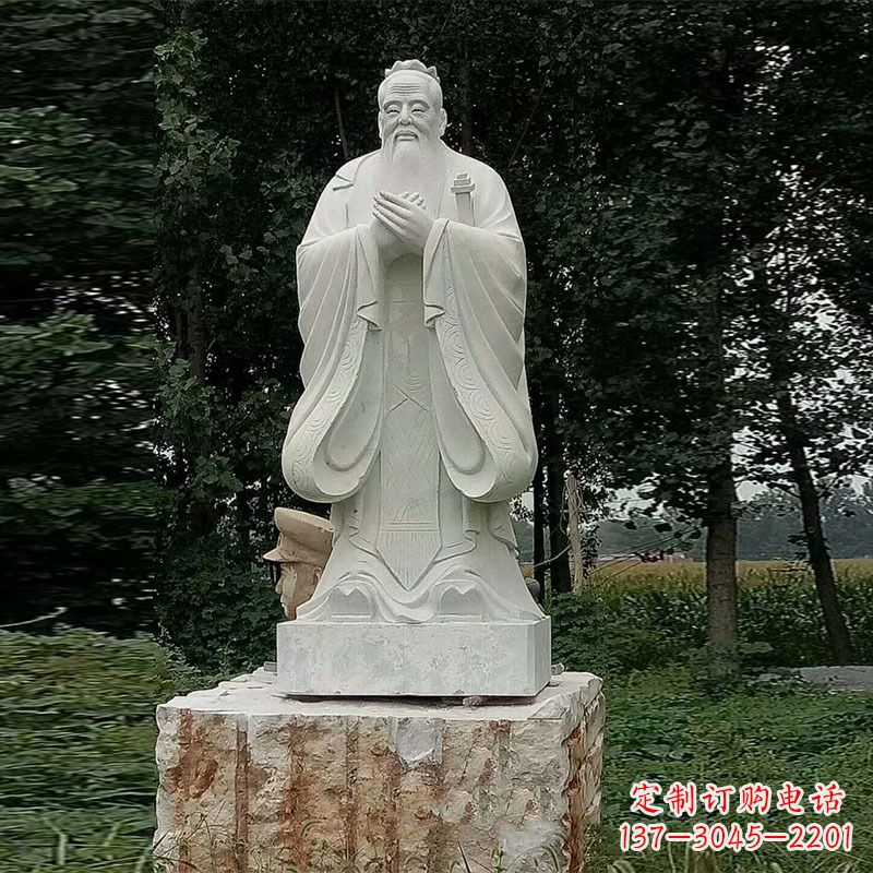 福建孔子石雕