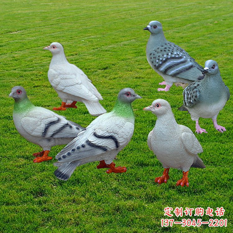 福建兰州和平鸽雕塑