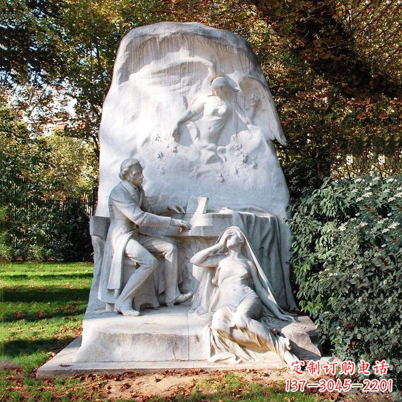 福建肖邦石刻雕塑,永恒的音乐经典