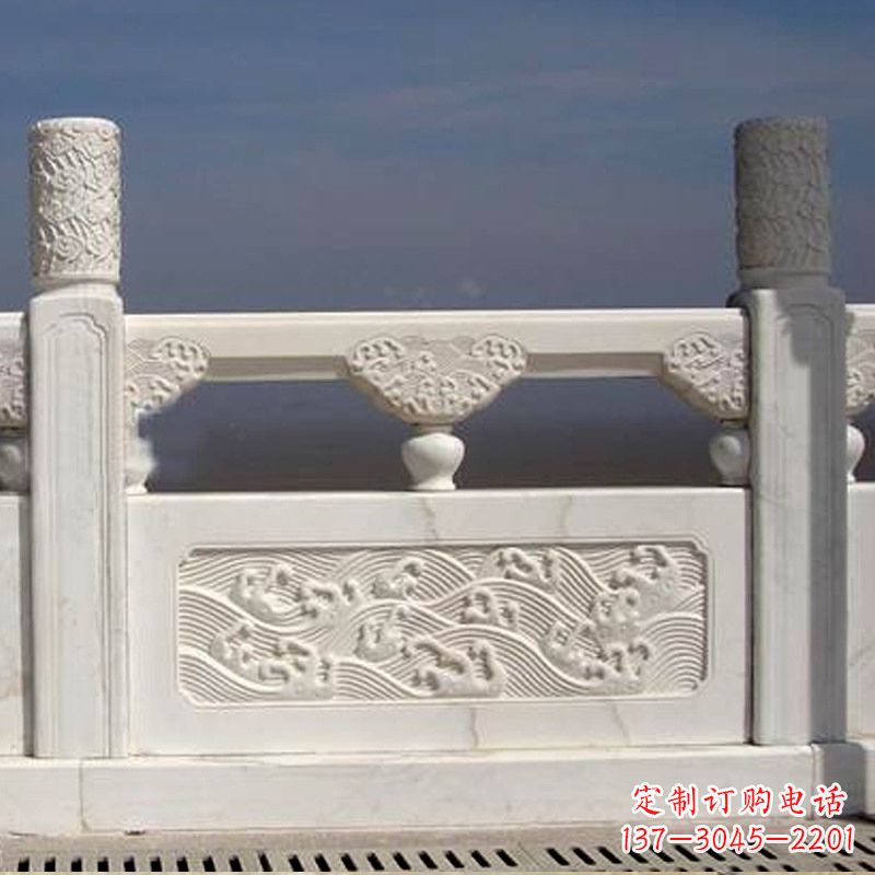 福建浪花仿古石栏板雕刻