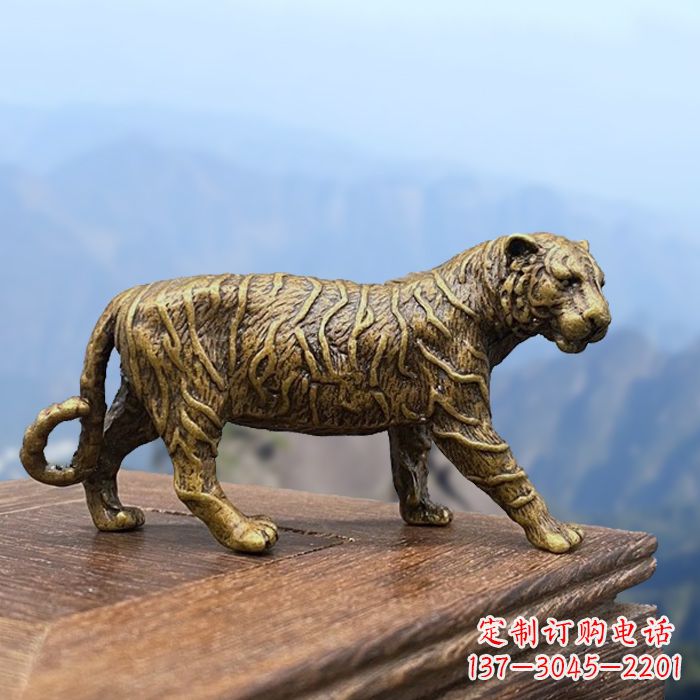 福建中领雕塑推出的复古铜老虎雕塑,为您带来古…