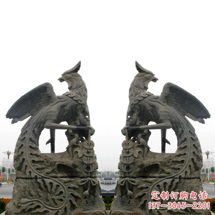 福建中领雕塑凤凰雕塑,神秘的艺术品