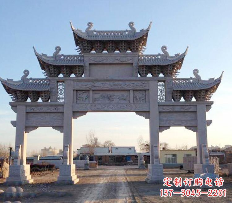 福建老石牌坊图片