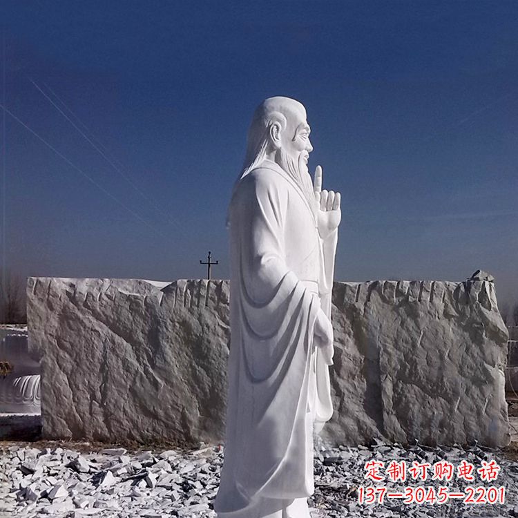 福建精美老子雕塑,充满哲学精髓
