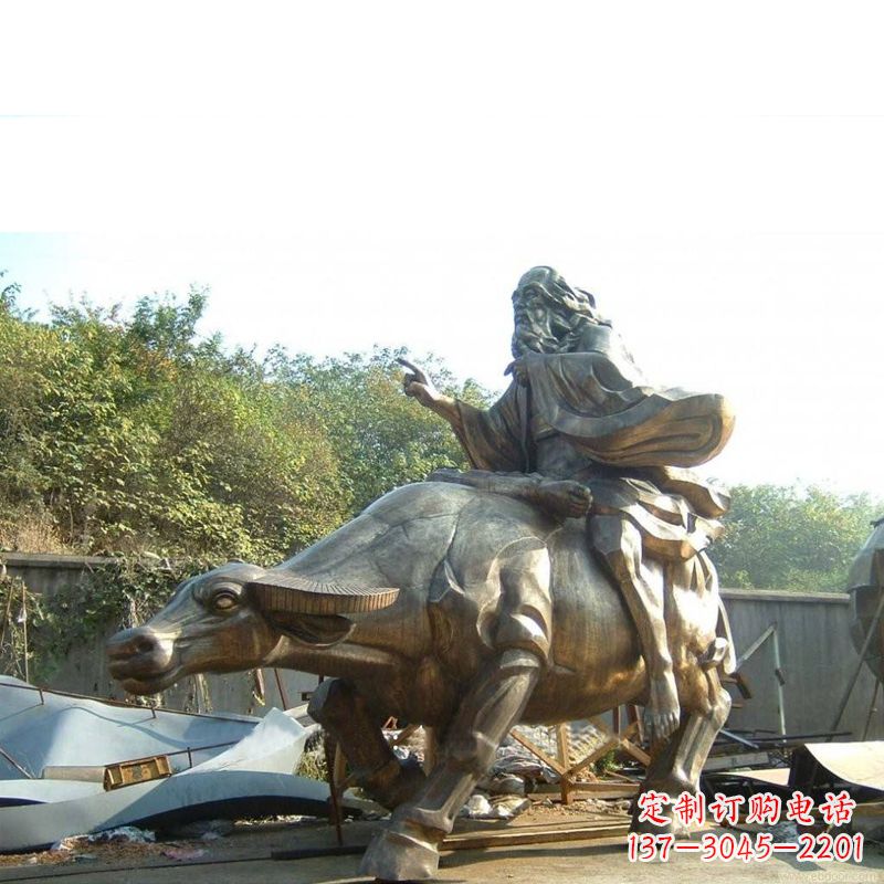 福建绽放老子雕像的传统文化魅力