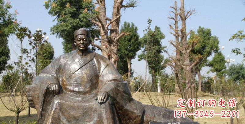 福建中领雕塑以古代名人铜雕艺术为主要产品,秉…
