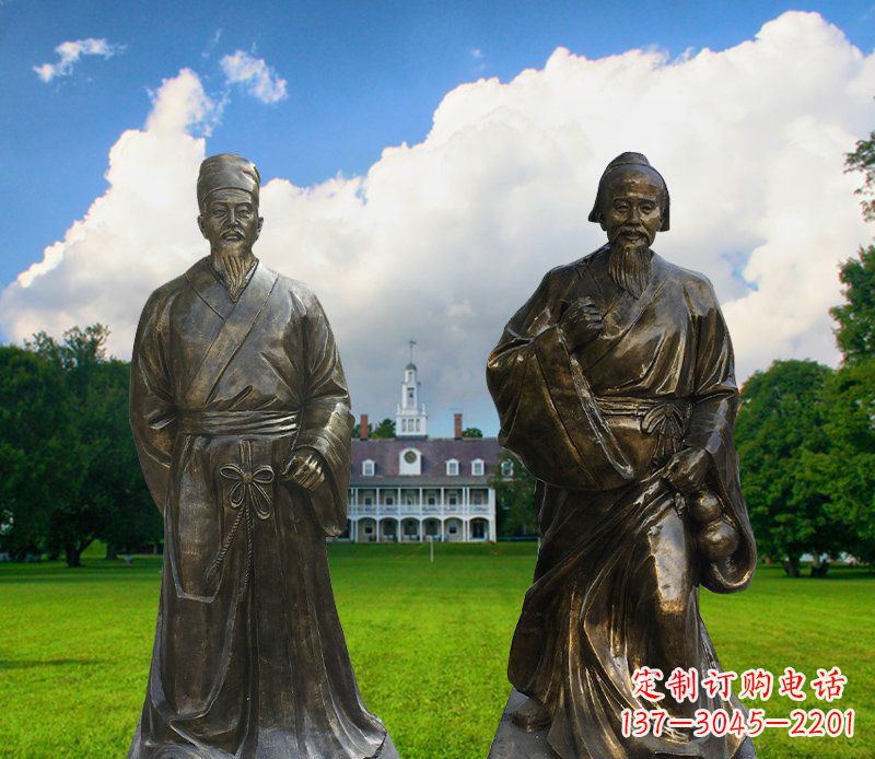 福建传承古代名人——华佗雕塑