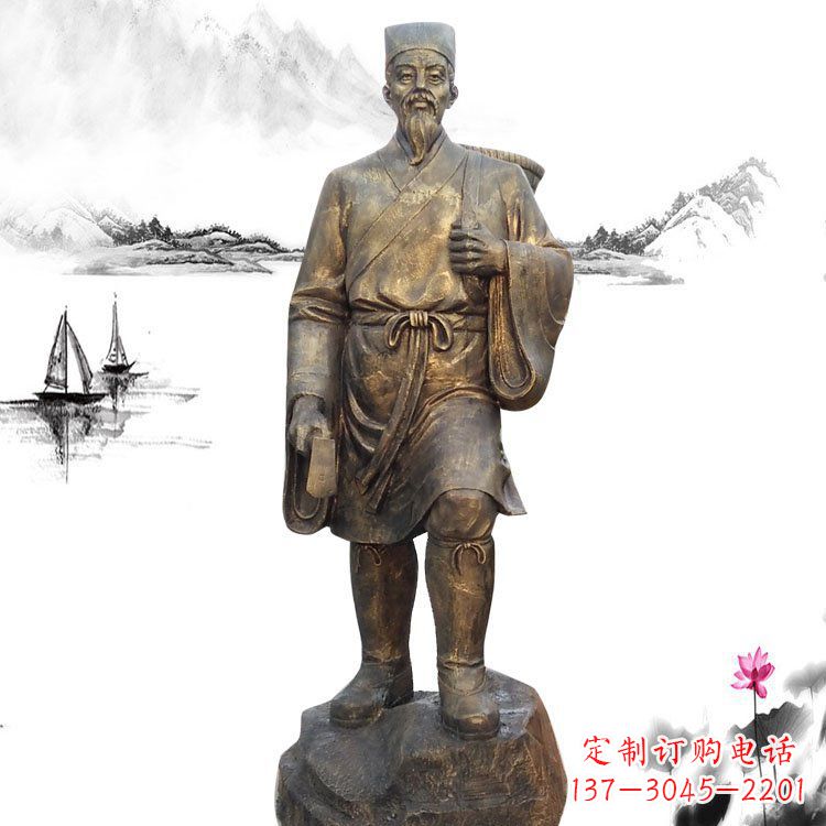 福建精美李时珍雕塑,为您的生活增添更多艺术色彩