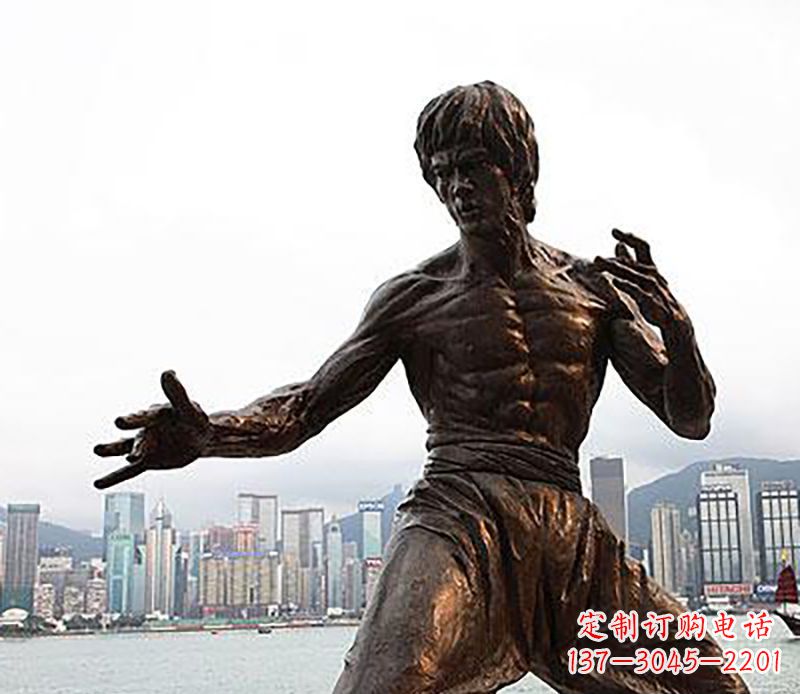 福建李小龙铜雕,为您展现明星的精彩!