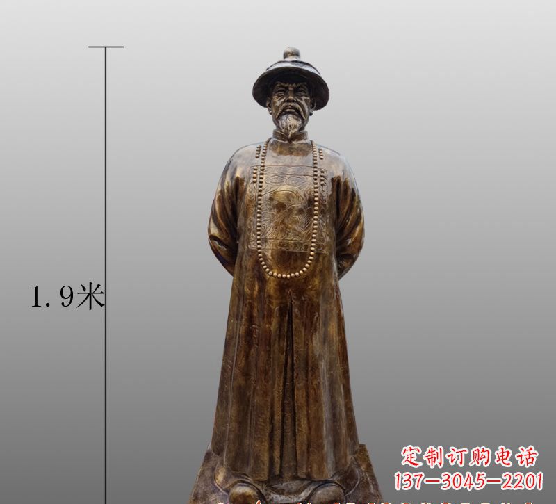 福建为您量身定制林则徐铜雕像