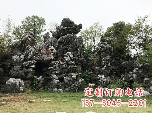 福建灵璧出品的山水雕塑