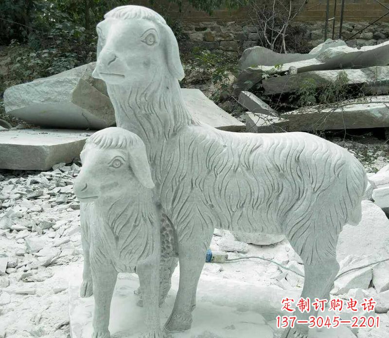 福建唯美美羚羊雕塑,装饰美化你的家园