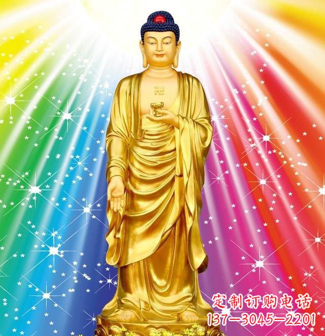 福建中领雕塑推出的鎏金如来神佛铜雕,专为仪式…