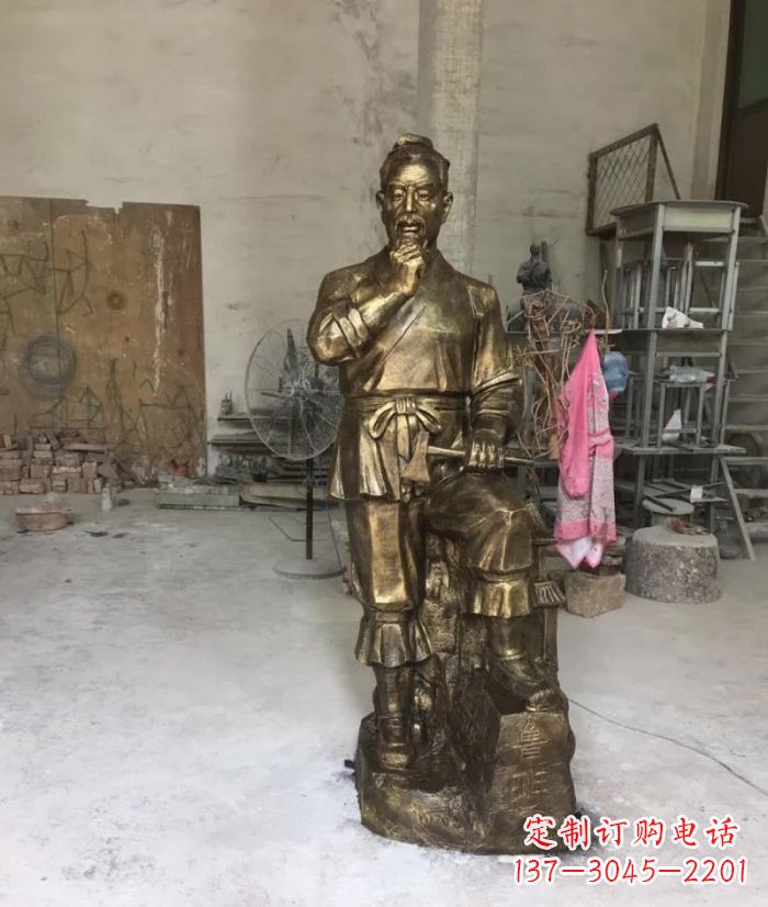 福建鲁班传世经典——铜雕塑