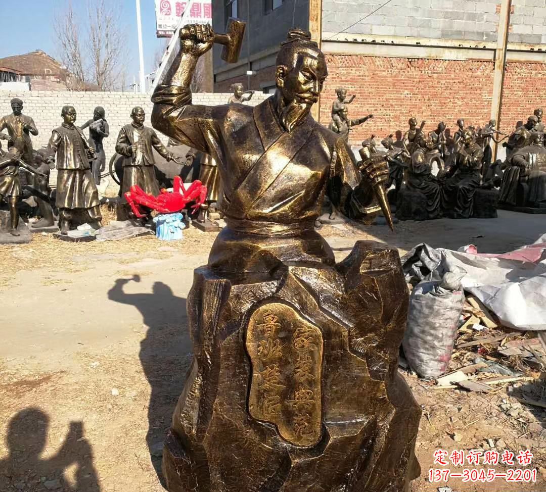 福建珍贵的鲁班雕塑,永载史册