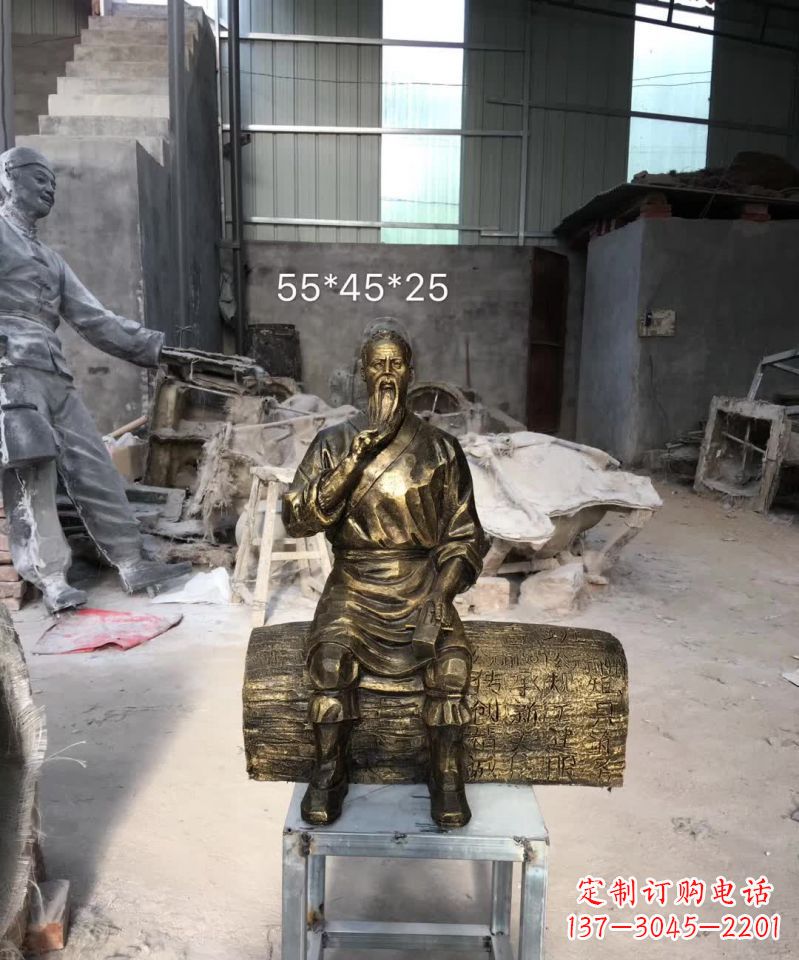 福建浓厚历史气息,欣赏传统魅力!——精美鲁班雕塑