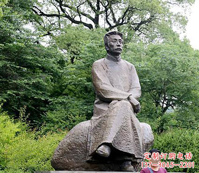 福建倾情打造鲁迅公园手工雕塑